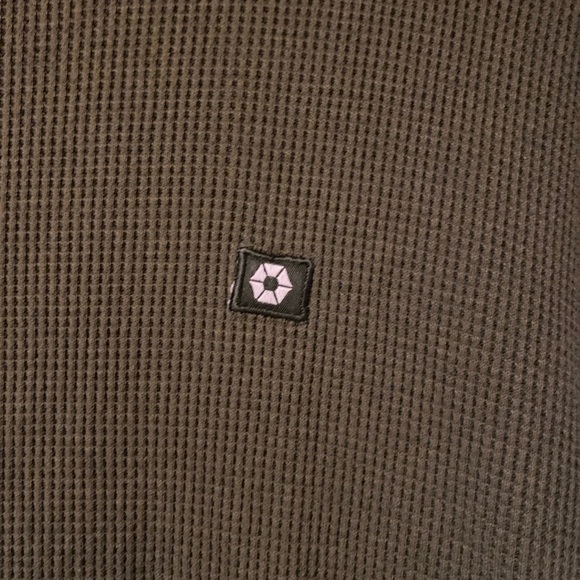 Vintage South Pole Green Thermal Long Sleeve Men’s Size Large Shirt - Picture 2 of 5